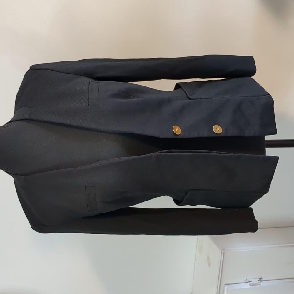 Diane Von Furstenberg Black Blazer